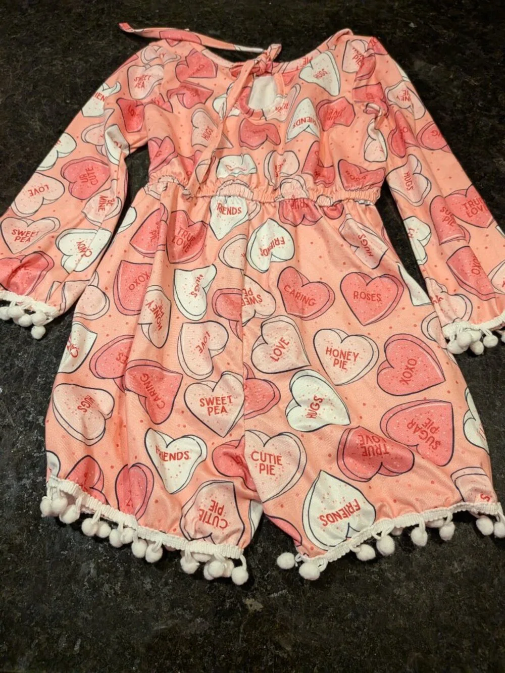 Valentine Day Romper